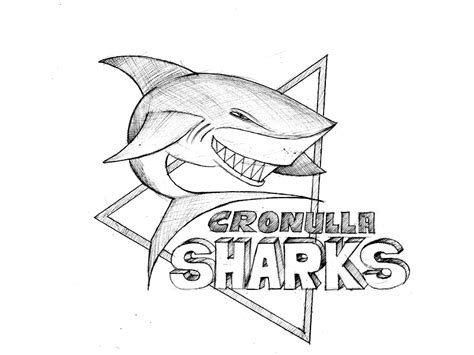 Cronulla Sharks - Logo Design Concept by Koncept Makers on Dribbble