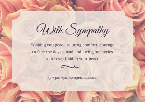 120+ Condolence Messages for Expressing your Sympathy - Sympathy Message Ideas