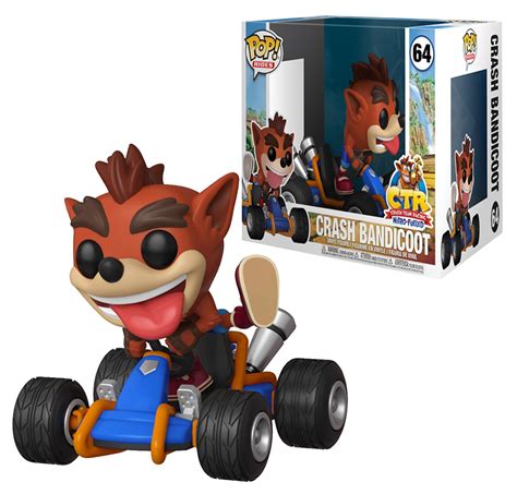 Funko POP! Rides Crash Bandicoot #64 Crash Bandicoot - New, Mint Condition