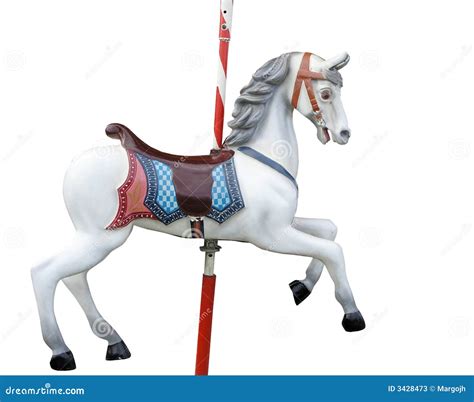 Merry-Go-Round Horse stock image. Image of ride, carnival - 3428473