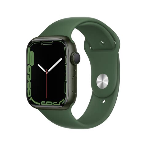 Apple Watch Series 7 GPS, 45mm Green Aluminum Case with Clover Sport Band - Regular - Walmart.com