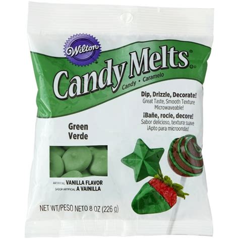 Wilton Green Candy Melts Candy, 8 oz. - Walmart.com - Walmart.com