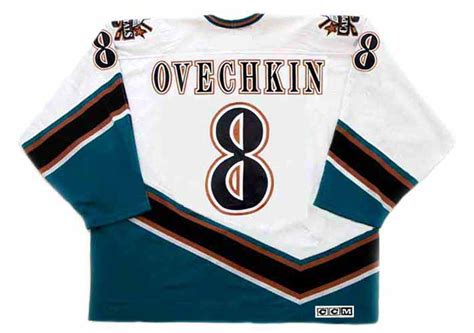 Alexander Ovechkin Jersey - Washington Capitals 2005 Away NHL Throwback ...