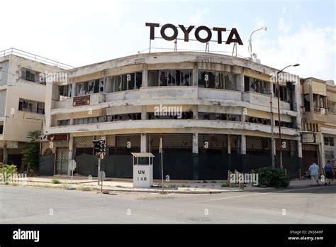 Abandoned Toyota car showroom, Varosha Ghost Town; Famagusta ...