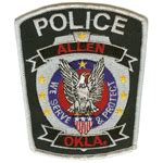 Allen Police Department, Oklahoma, Fallen Officers