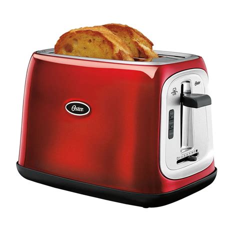 Oster TSSTTRJB07-NP 2-Slice Toaster Metallic Red - Walmart.com - Walmart.com