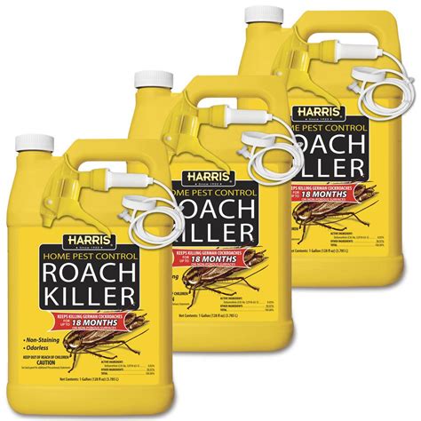 Harris 1 Gal. Roach Killer (3-Pack)-3HRS-128 - The Home Depot