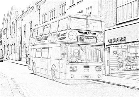 Leyland Atlantean Bus Drawing | Bus drawing, Perspective drawing architecture, Diagram architecture