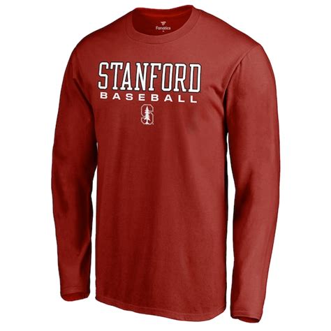 Men's Fanatics Branded Cardinal Stanford Cardinal True Sport Baseball ...