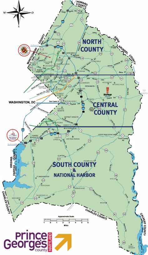 Map Of Pg County Md - Adrian Kristine