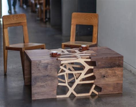 Modern wooden coffee table from Design Matter