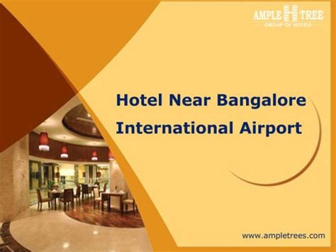 Hotel near bangalore airport