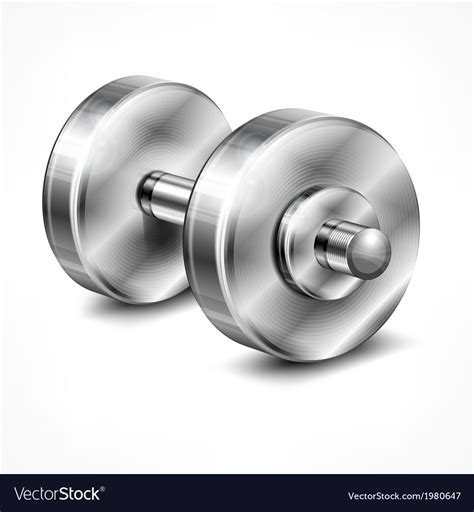 Dumbbell Royalty Free Vector Image - VectorStock