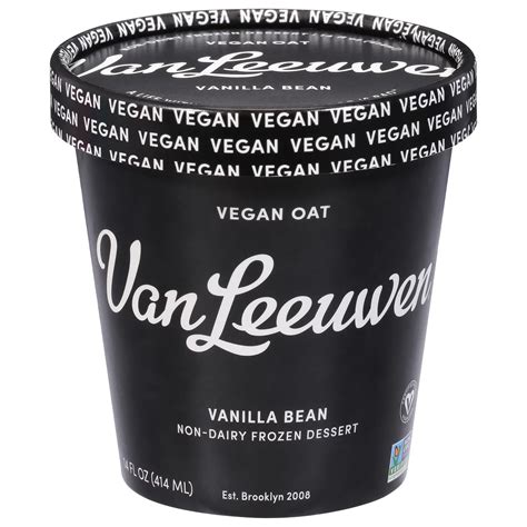 Van Leeuwen Vegan Vanilla Non-Dairy Frozen Dessert - Shop Ice Cream at ...