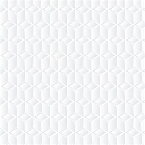 White cube geometric background, paper art pattern 570047 Vector Art at ...