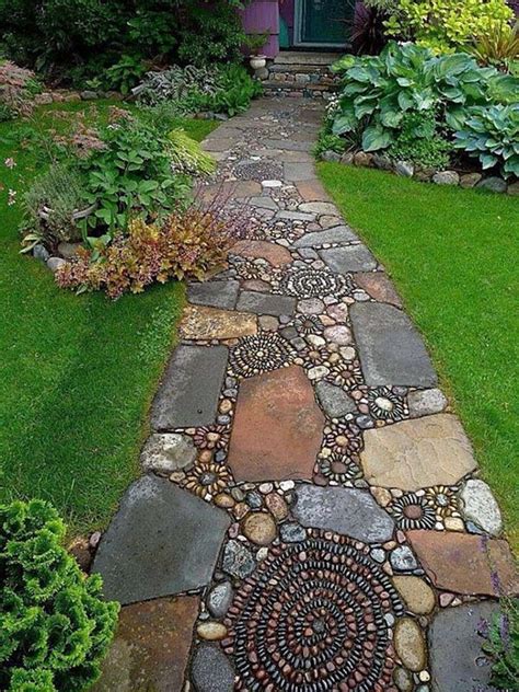 40 Brilliant ideas for stone pathways in your garden