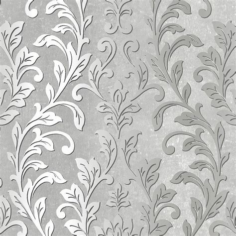 Norwall Striped Damask Vinyl Prepasted Wallpaper (Covers 56 sq. ft ...