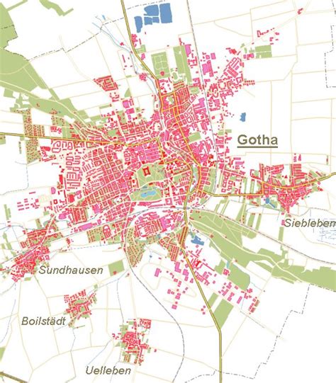 Guide to Bach Tour: Gotha - Maps