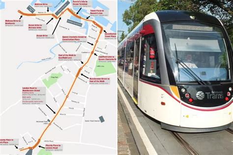 New map shows where and when Edinburgh's trams will be extended with work set to begin ...