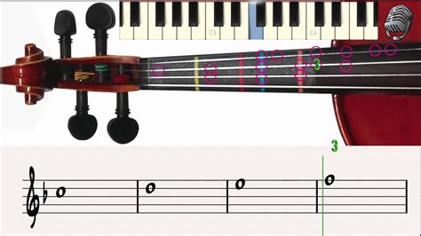 Violin Lessons: F Major Scale 2 Octaves Ascending & Descending - YouTube