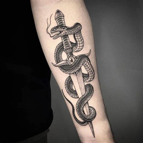 Dagger and Snake Tattoo Meaning: Exploring the Rich Meanings Infused into Body Ink