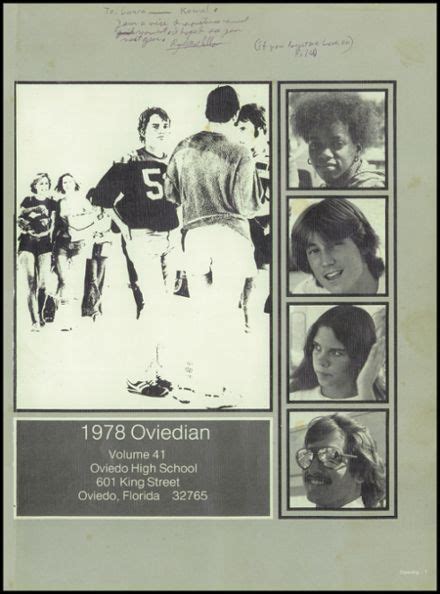 Explore 1978 Oviedo High School Yearbook, Oviedo FL - Classmates