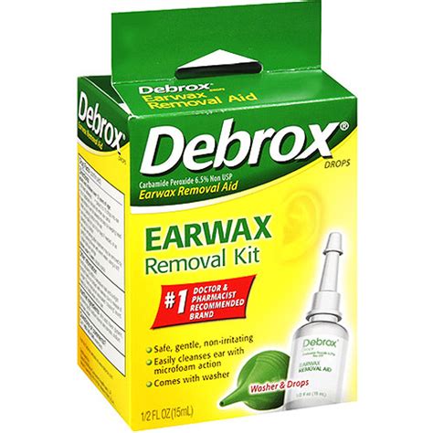 Debrox Drops Earwax Removal Kit 1 elk. Geautoriseerde leverancier
