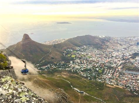 Table Mountain Lit Up - Vandawaterfront On Twitter Last Night When ...