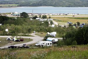 Your Alberta Campground by Ghost Lake, Just West of Calgary