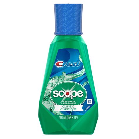 Crest Scope Classic Mouthwash, Original Formula, 500 mL - Walmart.com