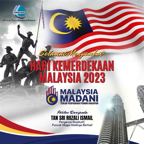 SELAMAT MENYAMBUT HARI KEMERDEKAAN MALAYSIA 2023 – Puncak Niaga