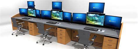 Control Room Furniture | NOC Console Design | Critical Facility | 24x7