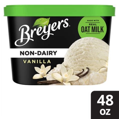 Breyers Vanilla Non-Dairy Ice Cream, 48 oz - Fry’s Food Stores