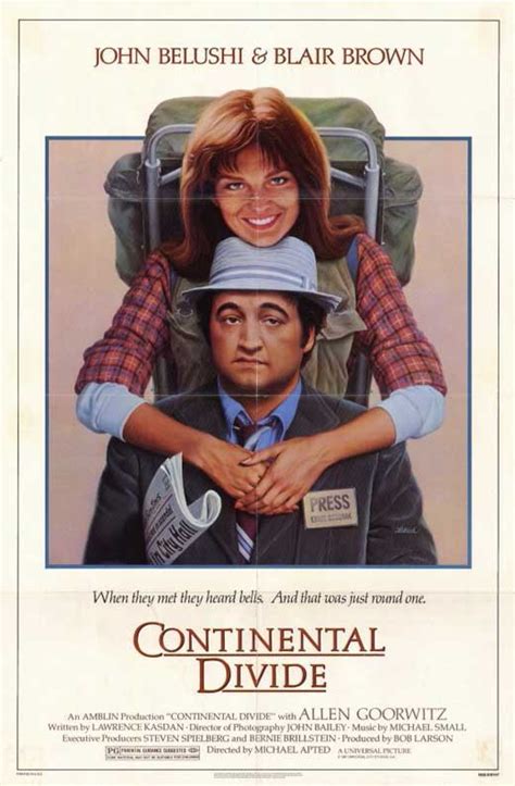 Continental Divide Movie Posters From Movie Poster Shop