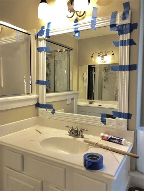 Framing A Bathroom Mirror With Wood – Bathroom Guide by Jetstwit