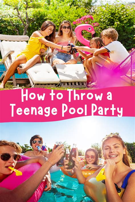 Teen Pool Party Ideas That Teenagers Will Love - momma teen