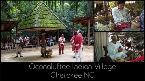 Oconaluftee Indian Village - Cherokee NC - YouTube