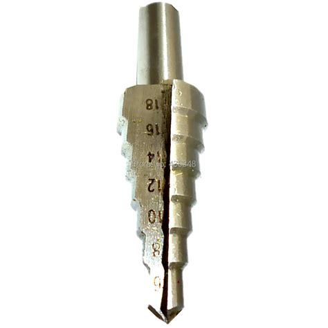 6mm 18mm Metric Step Drill Bit Steel Metal Cuting Hss Metric Hole Cutter Reamer Wood Metal Step ...