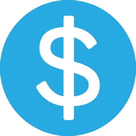 dollar icon sign symbol design 10156541 PNG