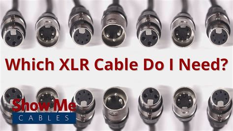 The Difference Between XLR Cables - YouTube