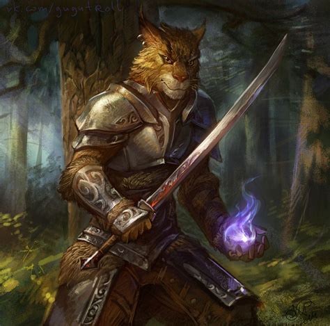 Khajiit by gugu-troll cat armor clothes clothing fashion player character npc | Create your own ...