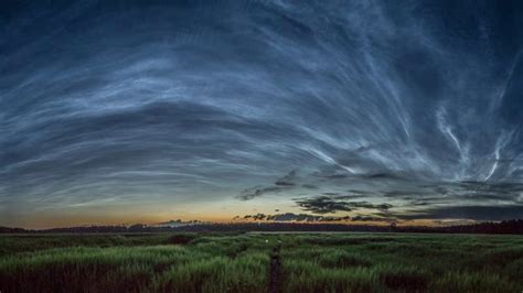 Noctilucent clouds over northern Europe | Earth | EarthSky