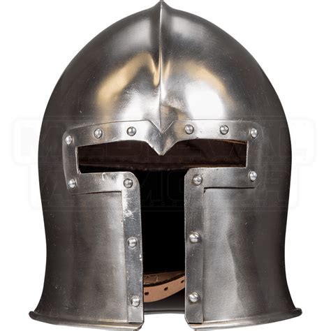 Medieval Barbute Combat Helmet - HW-700006 by Medieval Armour, Leather Armour, Steel Armour ...