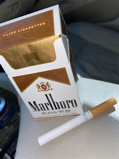 Marlboro: Blend No. 27 - Smooth, Rich, Mellow. Some of the best cigarettes out there! : r/Cigarettes