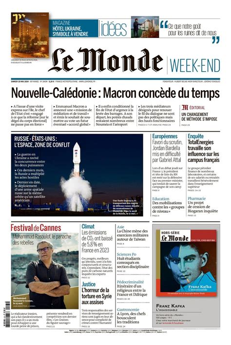 Abonnement magazine Le Monde Week-end pas cher | Viapresse