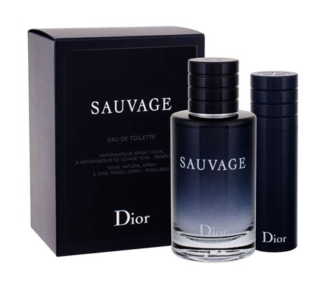 CHRISTIAN DIOR SAUVAGE EDT 100 ML+10ML GIFT SET | Perfume in Bangladesh