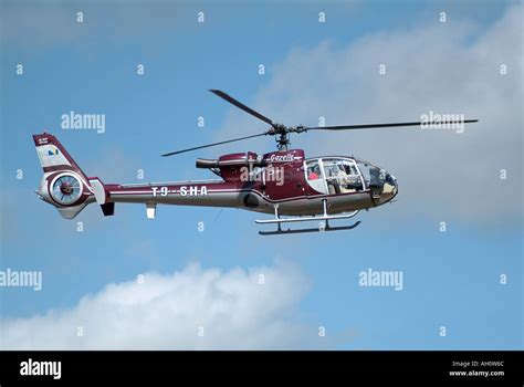 Gazelle Helicopter Stock Photo - Alamy