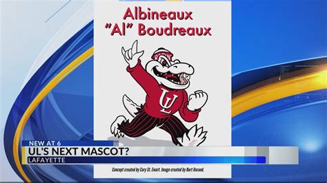 Campaign For New ULL Mascot "Albineaux 'Al' Boudreaux" Gains Community Support : r/CFB