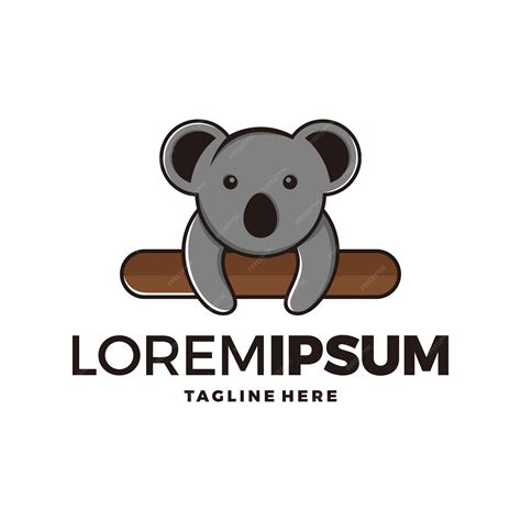 Premium Vector | Koala logo illustration vector template