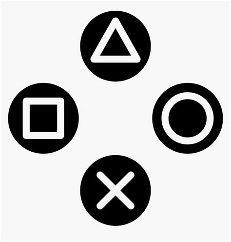 Sony Ps Games Buttons - Playstation Controller Buttons Png, Transparent Png , Transparent Png ...